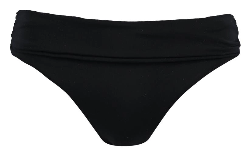 Bas de Bikini Barts Women Solid High Waist Briefs Black