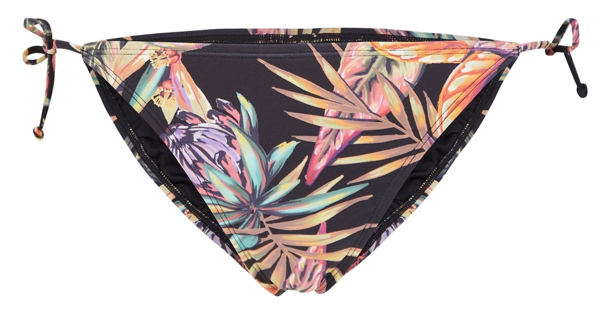 Bas de Bikini O'Neill Women Bondey Black Tropical Flower