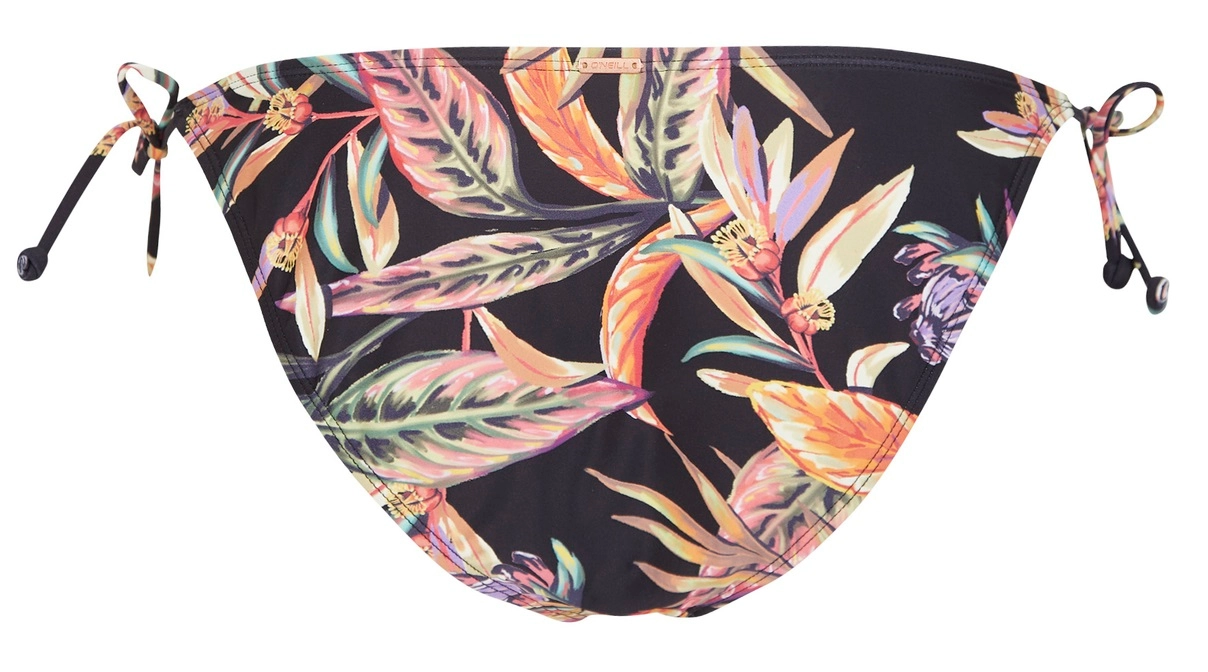 Bas de Bikini O'Neill Women Bondey Black Tropical Flower