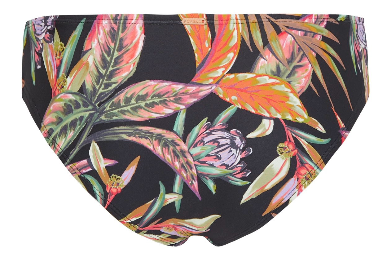 Bas de Bikini O'Neill Women Cruz Black Tropical Flower