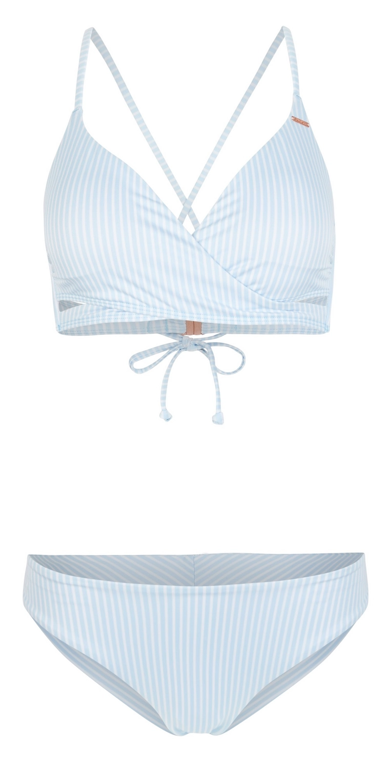 Bikini O'Neill Femme Baay Maoi Blue Simple Stripe