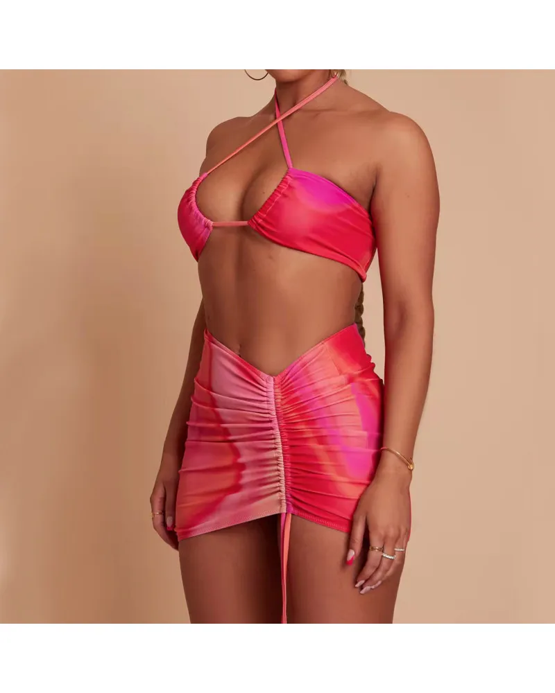 Bikini Split Maillot de bain Taille Basse - Mode féminine Simple