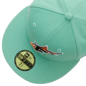 Casquette 59Fifty GCP Mint Marlins by New Era --> Chapeaux, casquettes & bonnets en ligne ▷ Chapeaushop