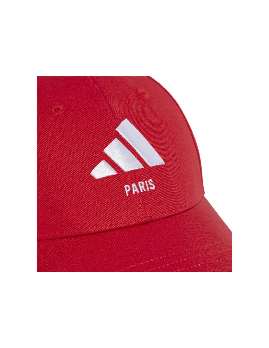 Casquette adidas Balle coton rouge