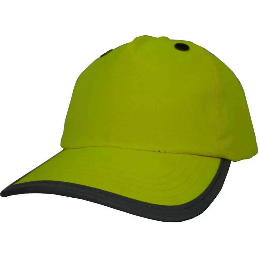 Casquette anti-heurt haute visibilité Yoko HI VIZ