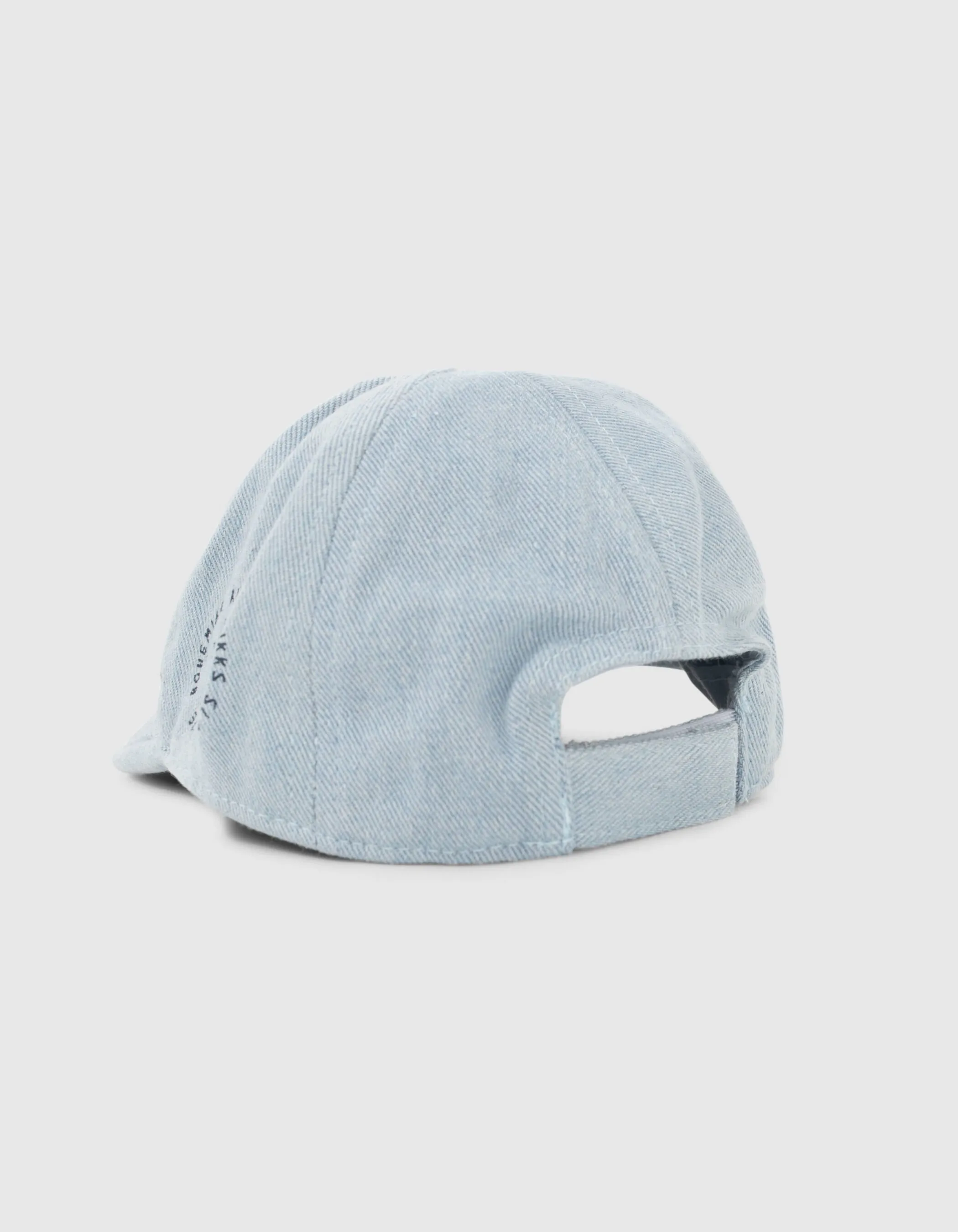 Casquette bleu avec message brodé bébé garçon