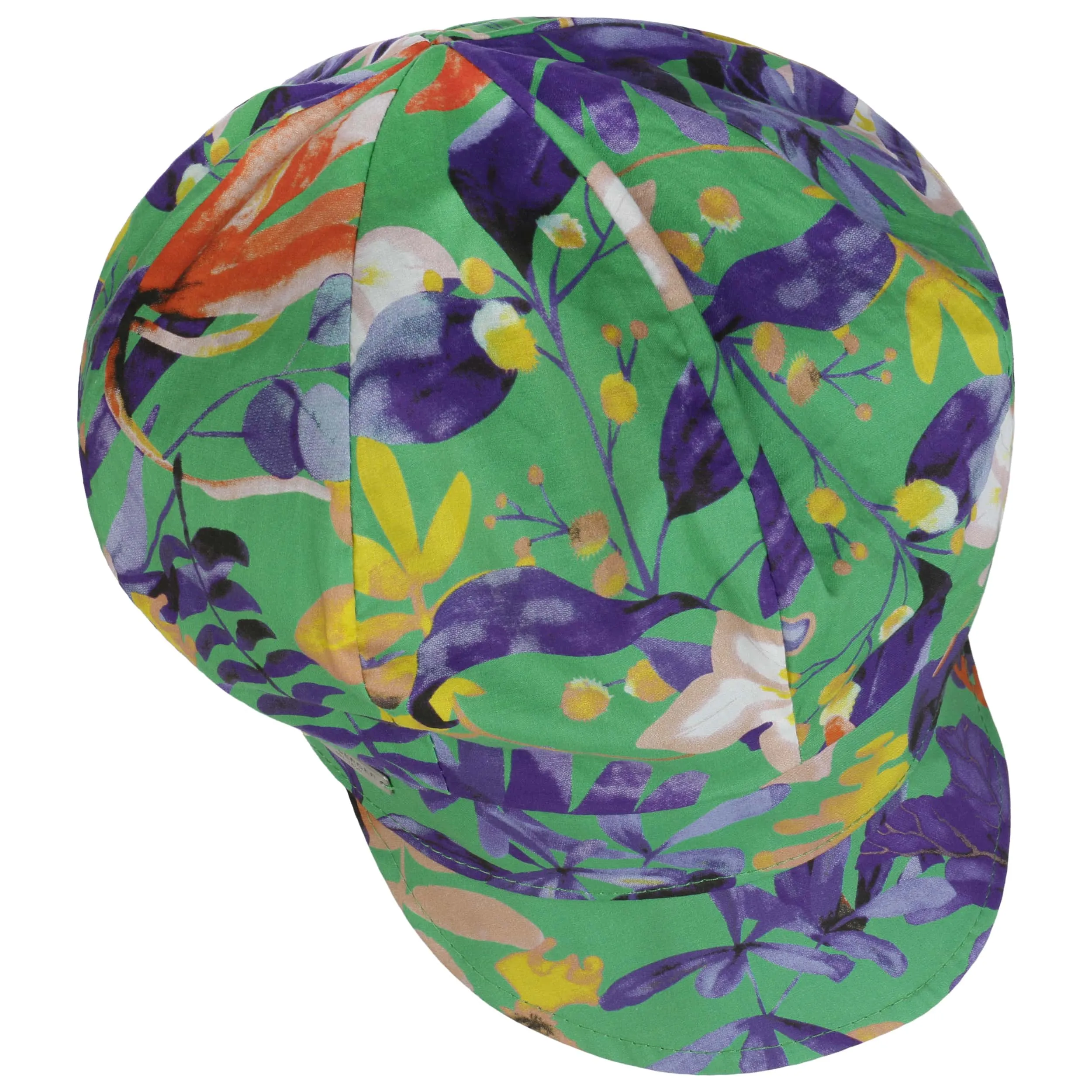 Casquette Gavroche Colour Flowers by Seeberger --> Chapeaux, casquettes & bonnets en ligne ▷ Chapeaushop