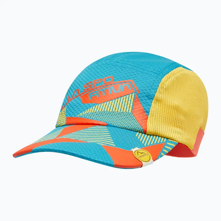 casquette la sportiva stream tropic blue / cherry tomato