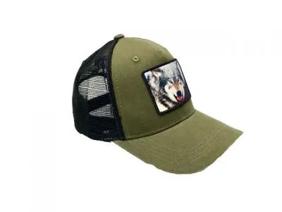 CASQUETTE LOGRADA LOUP ALPHA KHAKI