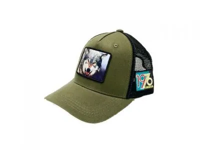 CASQUETTE LOGRADA LOUP ALPHA KHAKI