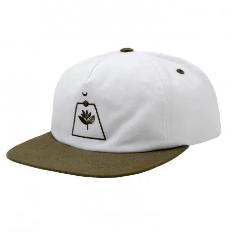 Casquette Magenta Odyssey Snapback - White