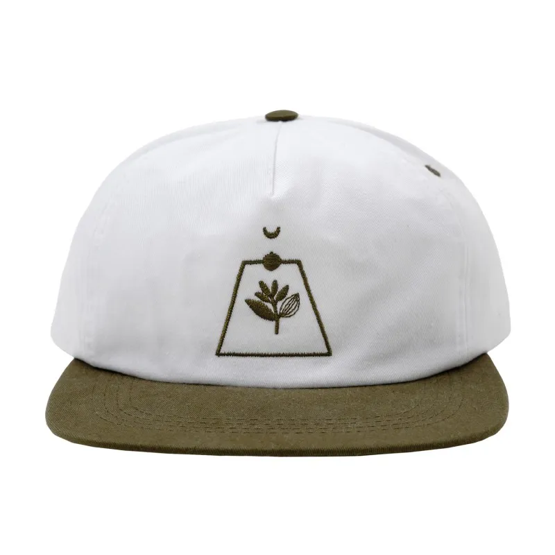 Casquette Magenta Odyssey Snapback - White