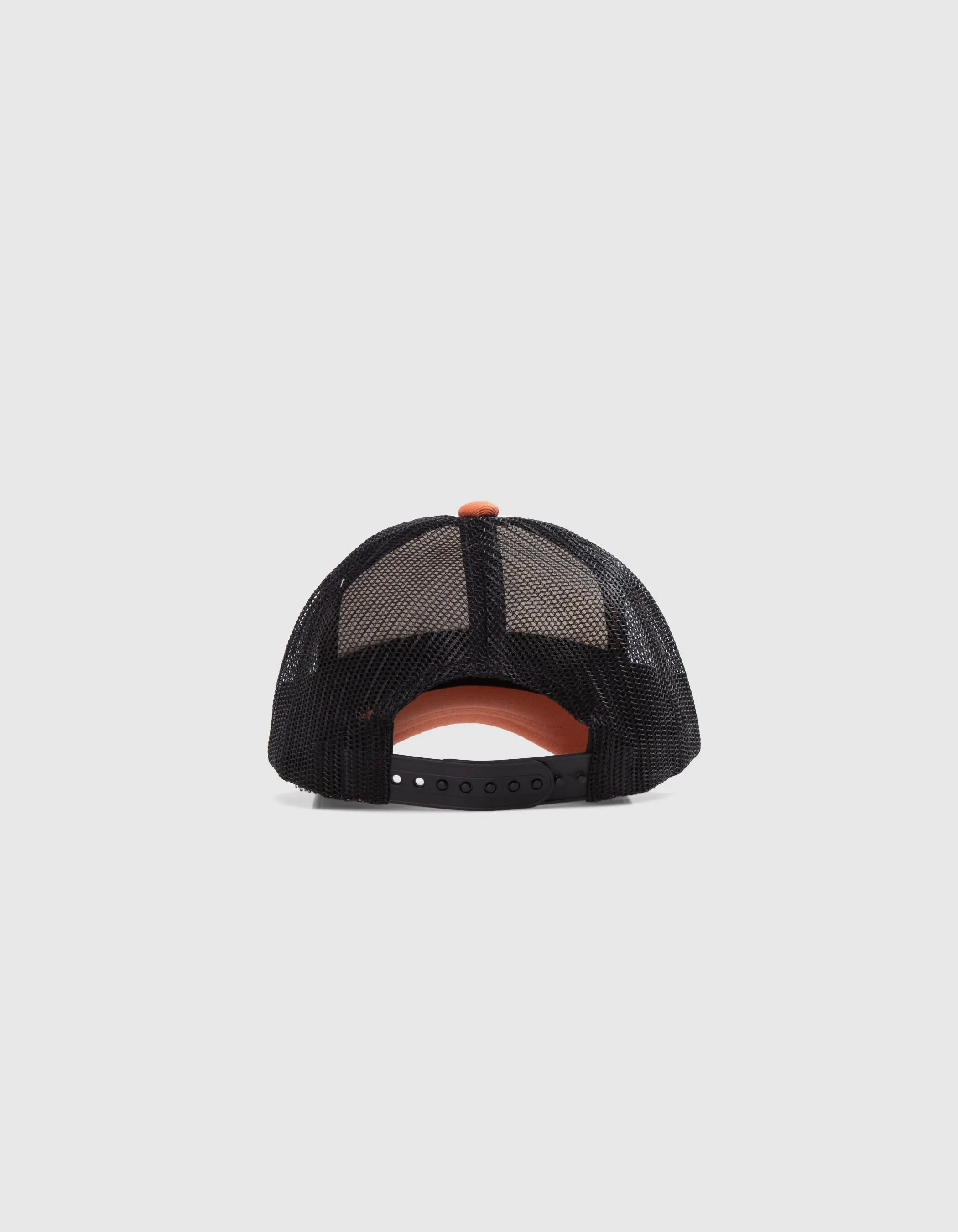 Casquette terracotta, écrue et filet noir garçon