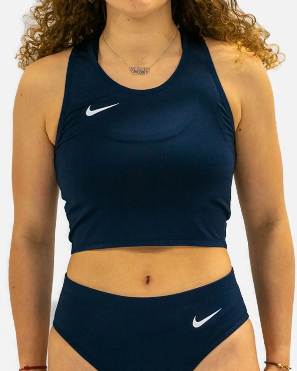 Débardeur de running Nike Stock Bleu Marine pour femme