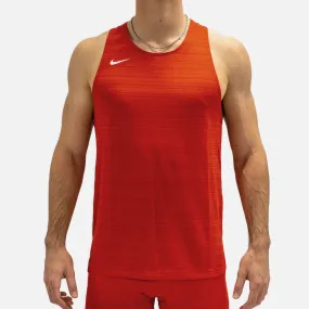 Débardeur de running Nike Stock Rouge pour homme