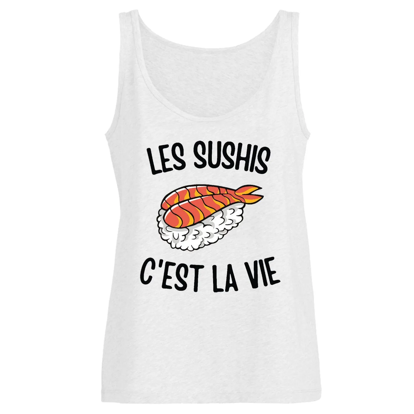 Débardeur Femme Les sushis c'est la vie