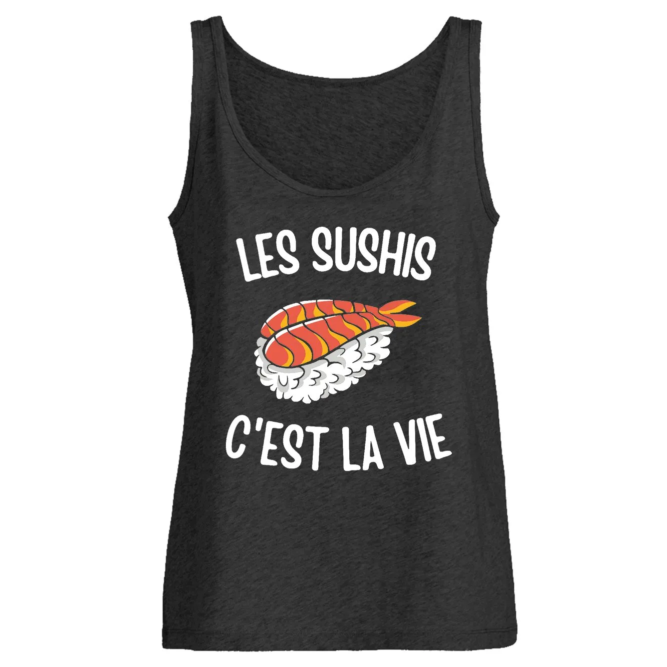 Débardeur Femme Les sushis c'est la vie