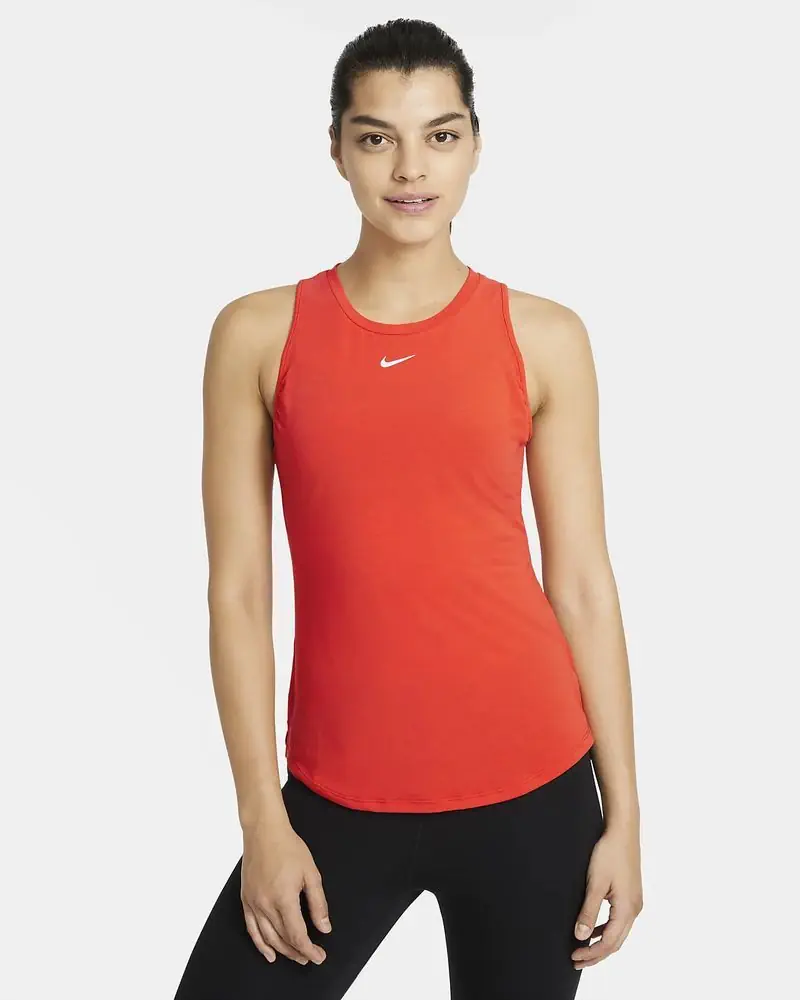 Débardeur Nike One Rouge pour femme