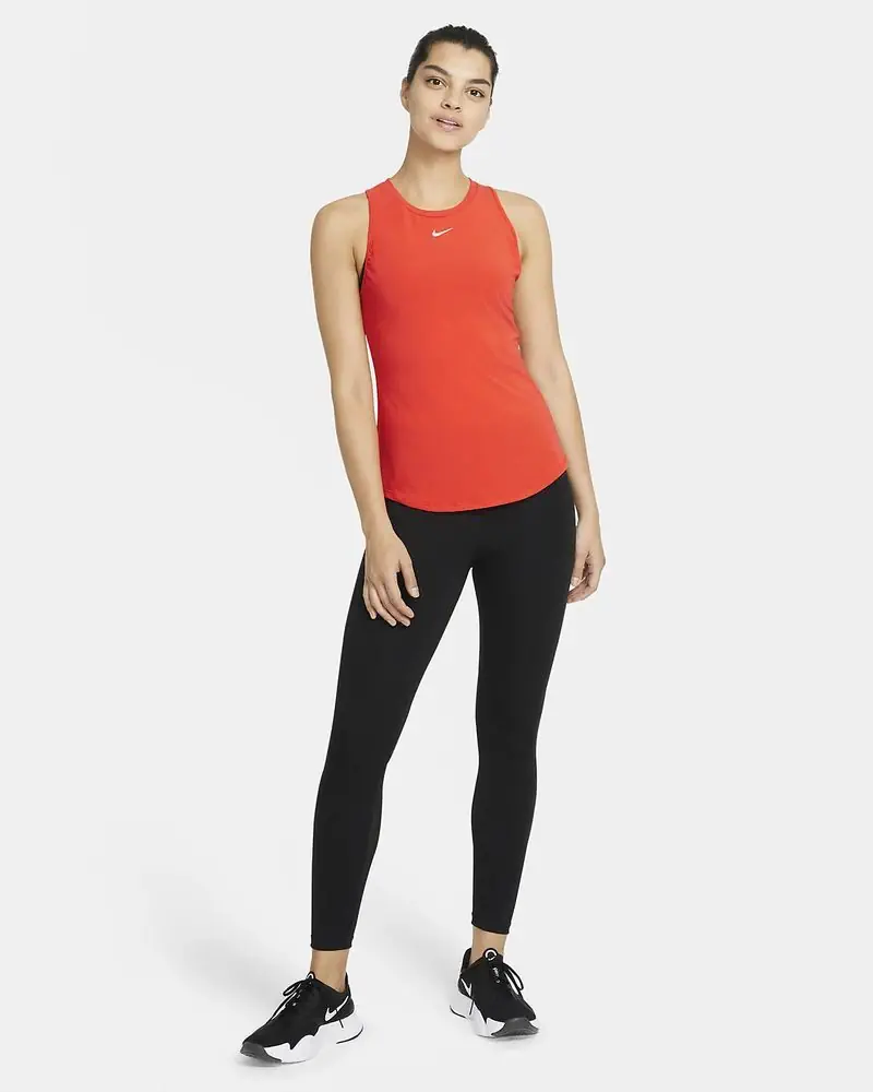 Débardeur Nike One Rouge pour femme