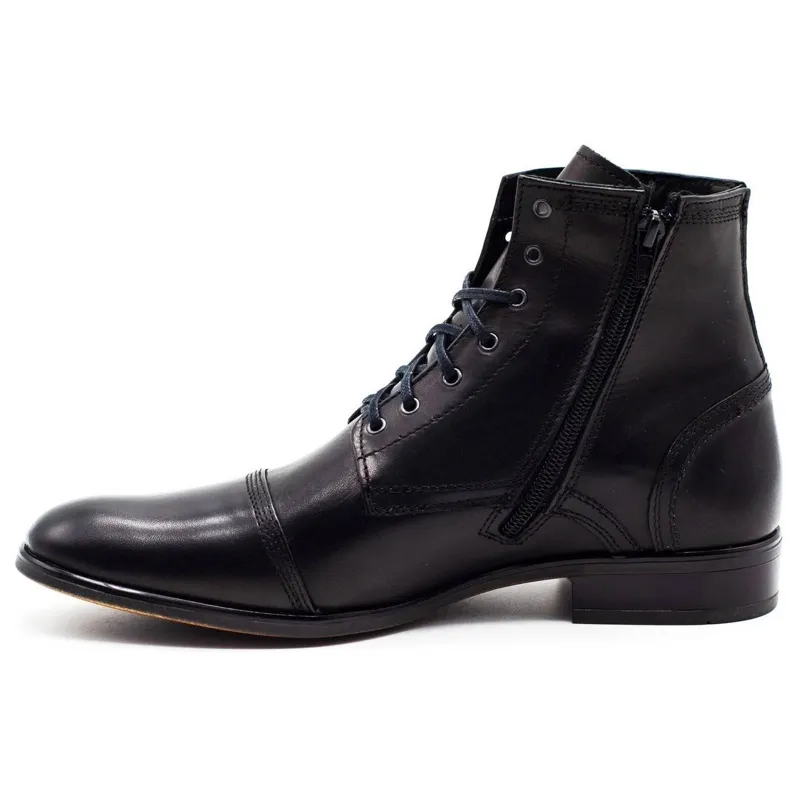 KENT Bottines Chelsea d'hiver 287D Noir le noir