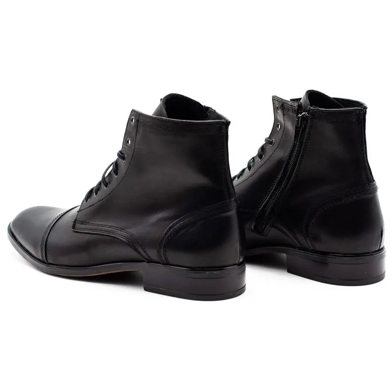 KENT Bottines Chelsea d'hiver 287D Noir le noir