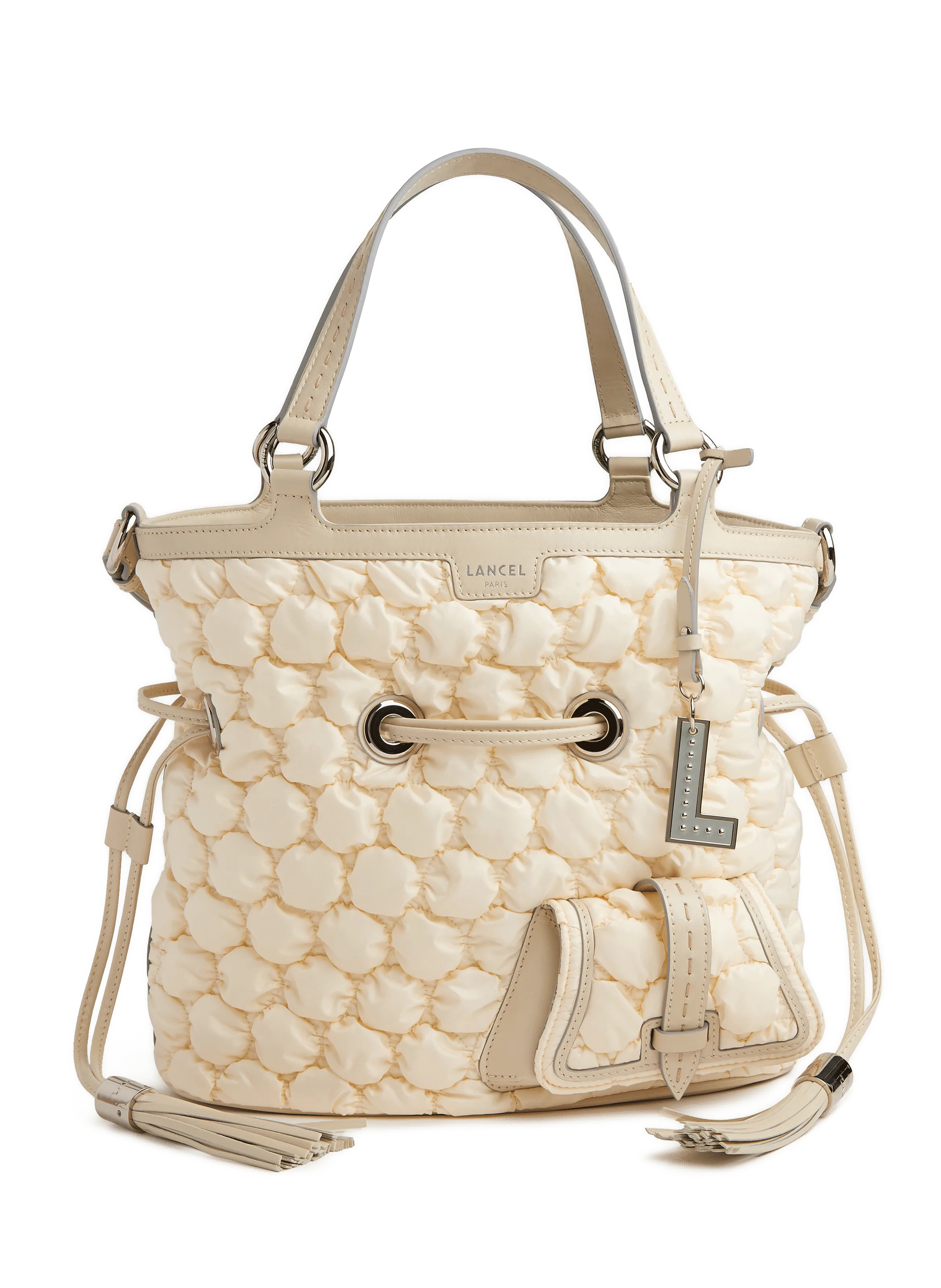 LANCEL  Sac à mains Premier flirt  - Beige