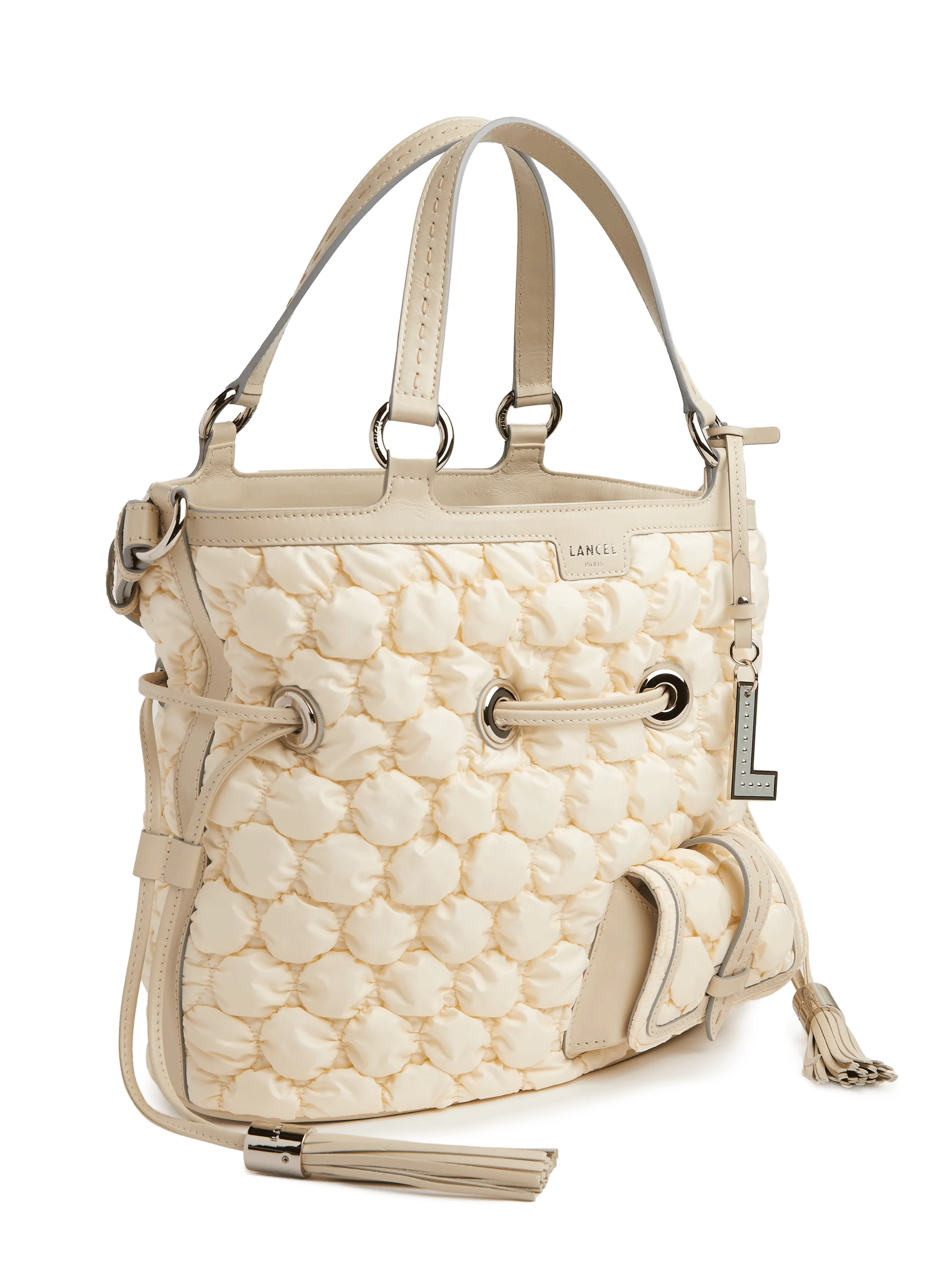 LANCEL  Sac à mains Premier flirt  - Beige