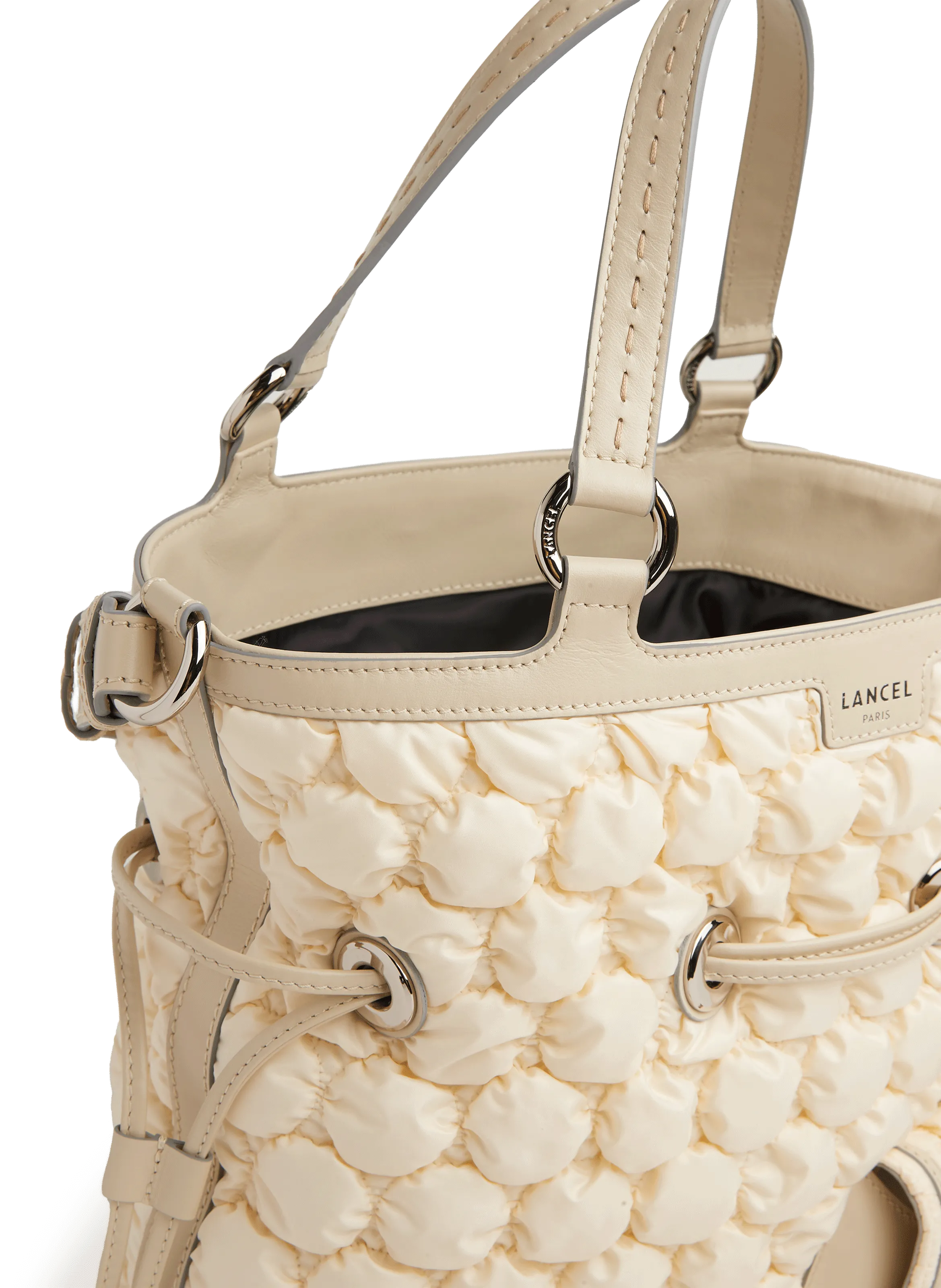 LANCEL  Sac à mains Premier flirt  - Beige