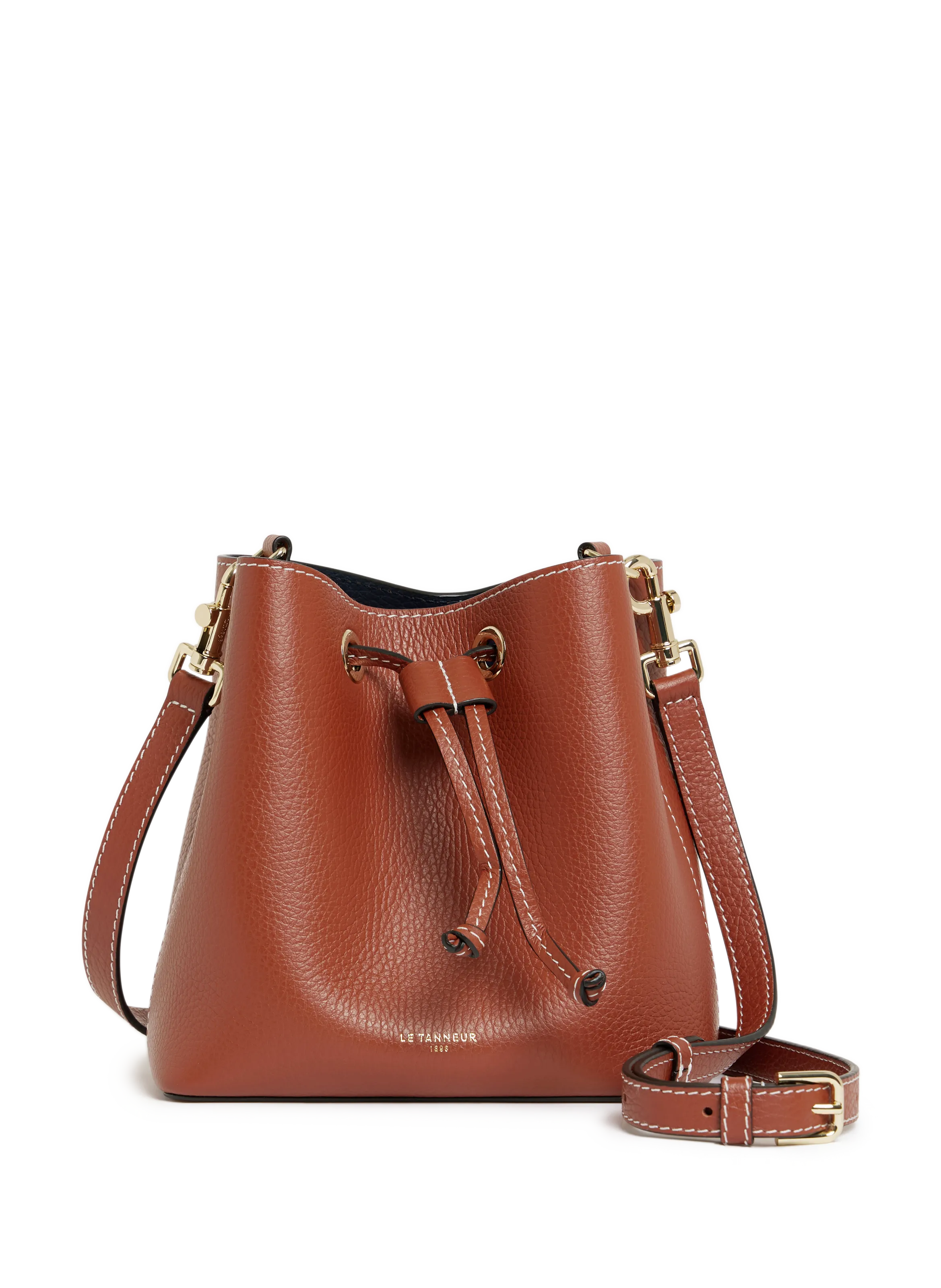 LE TANNEUR  Petit sac Louise en cuir - Marron