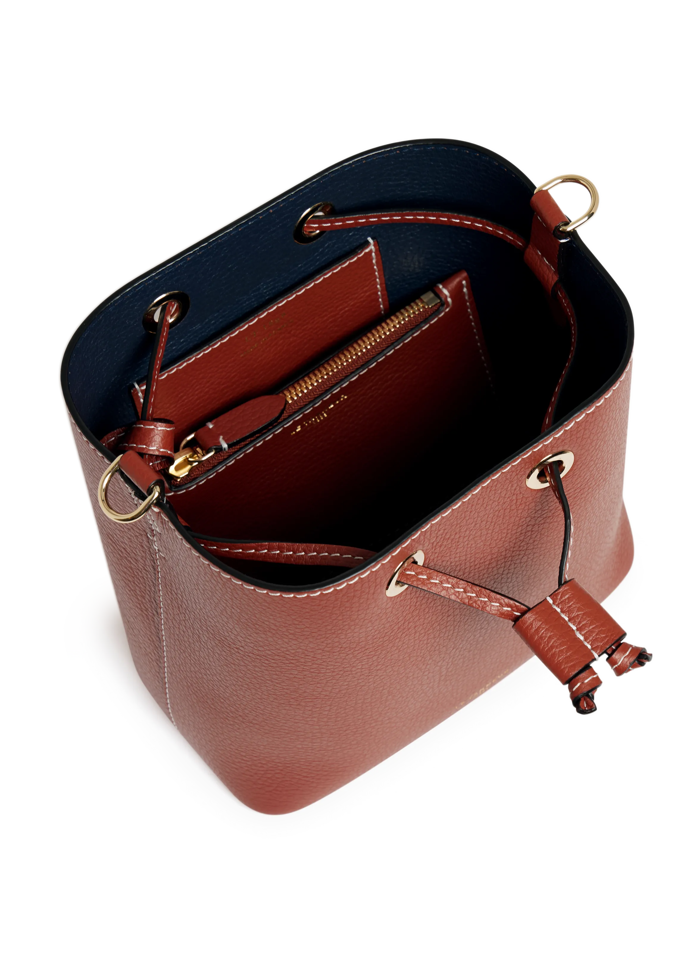 LE TANNEUR  Petit sac Louise en cuir - Marron