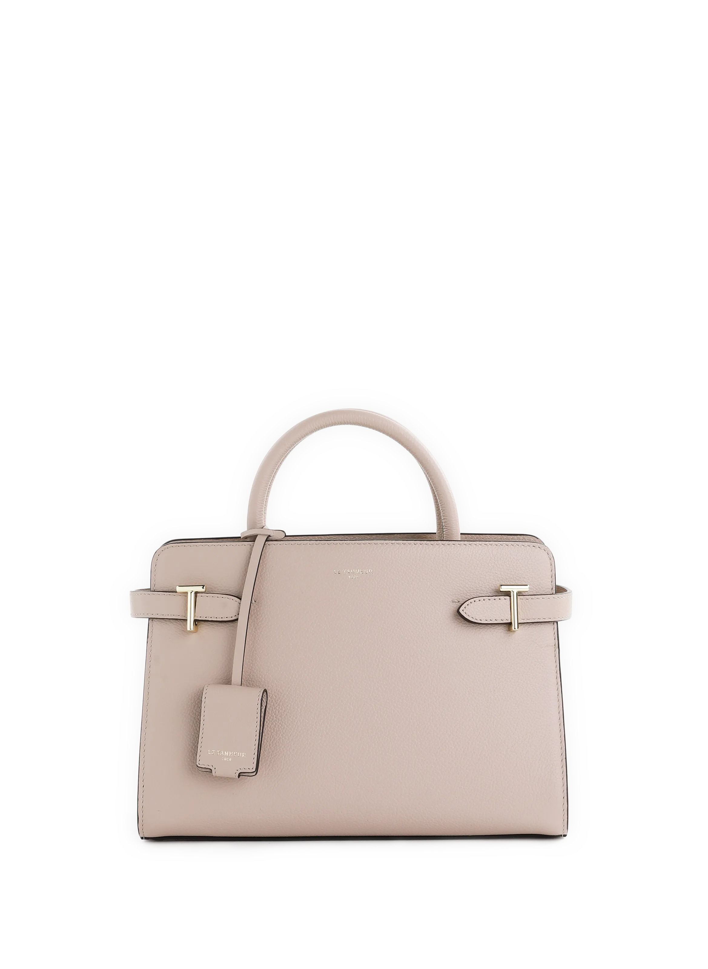 LE TANNEUR  Sac à main Emilie en cuir - Beige