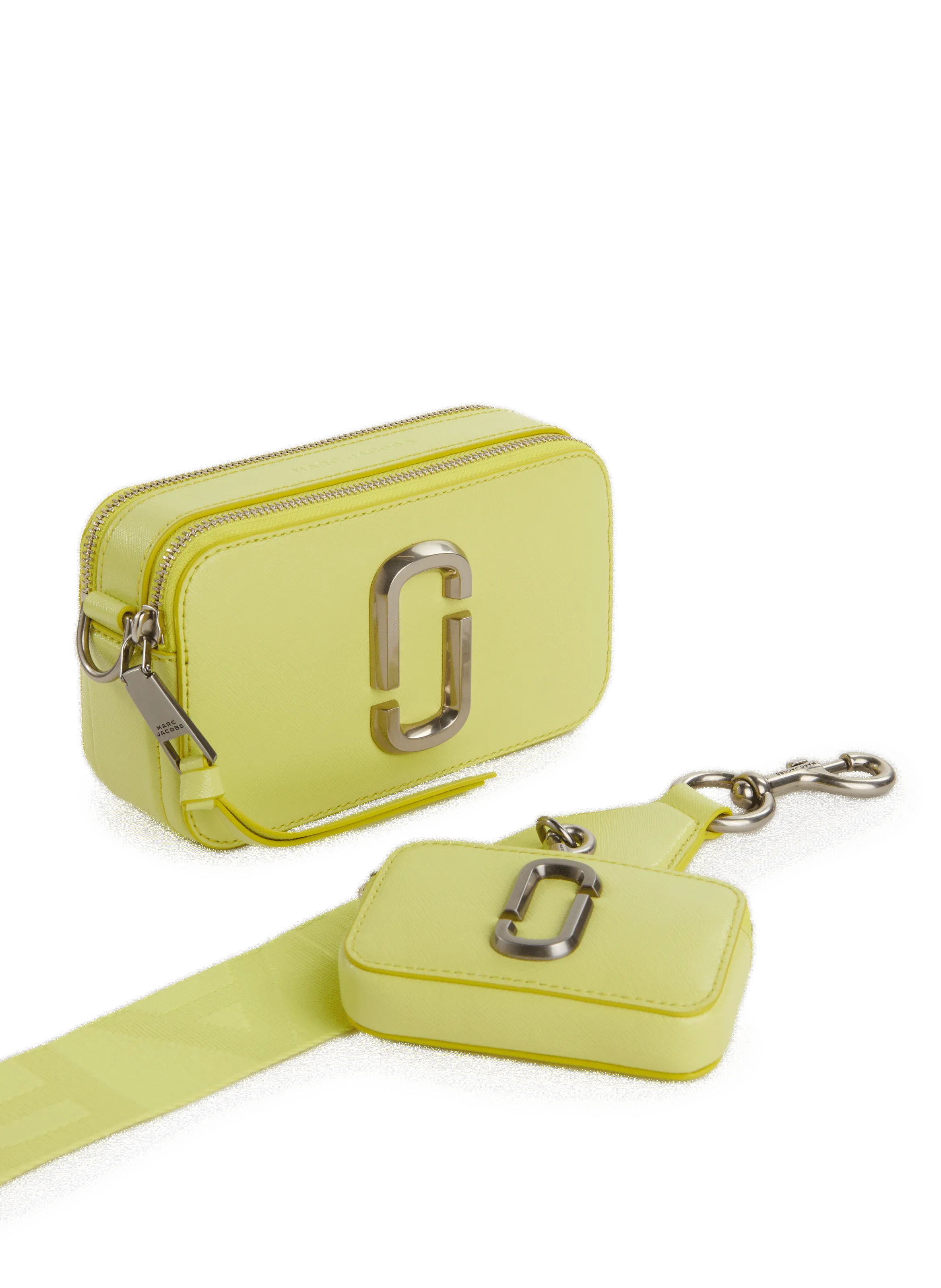 MARC JACOBS  Sac The Snapshot en cuir - Jaune