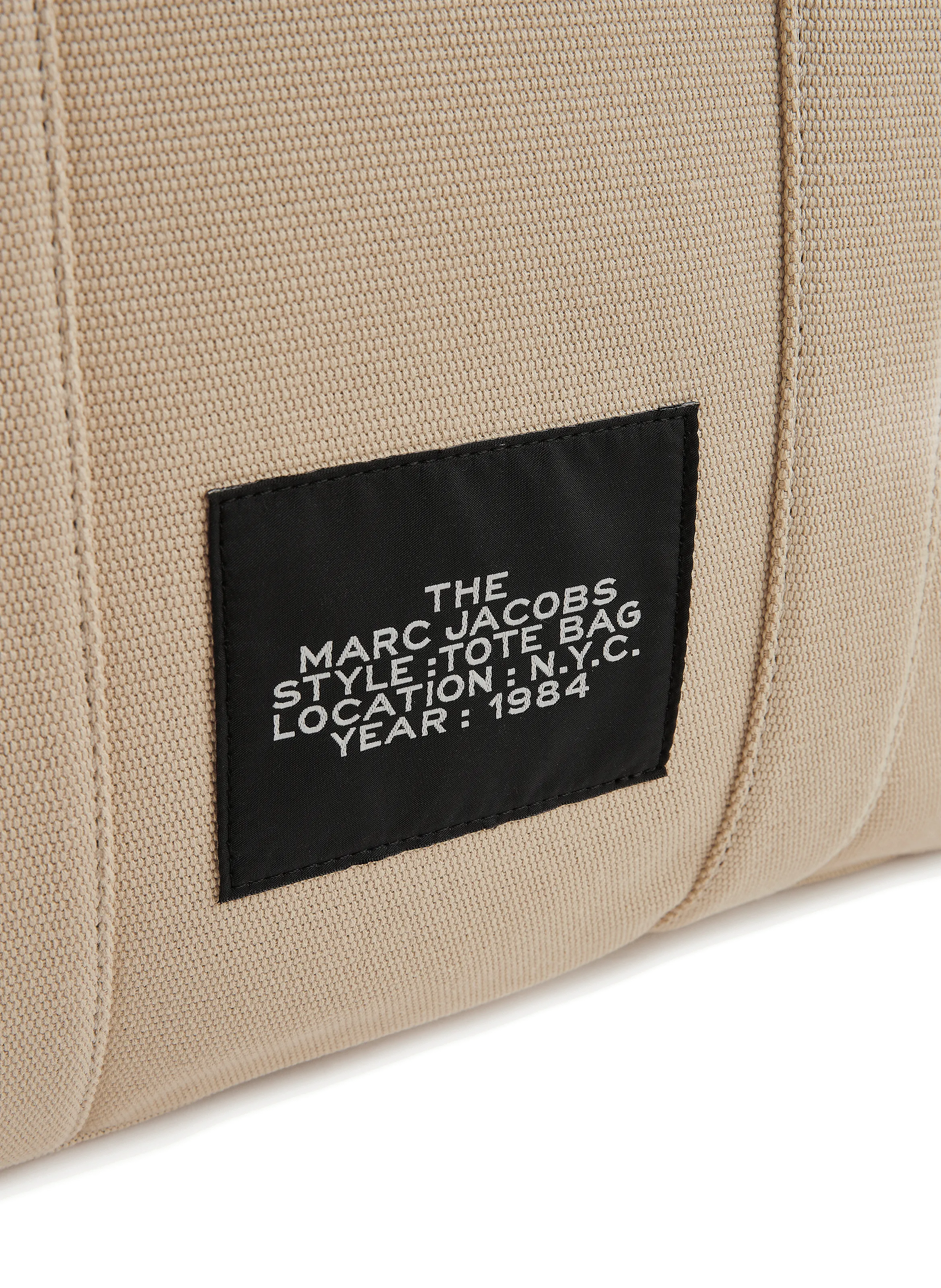 MARC JACOBS  Sac The Tote Bag en toile - Beige