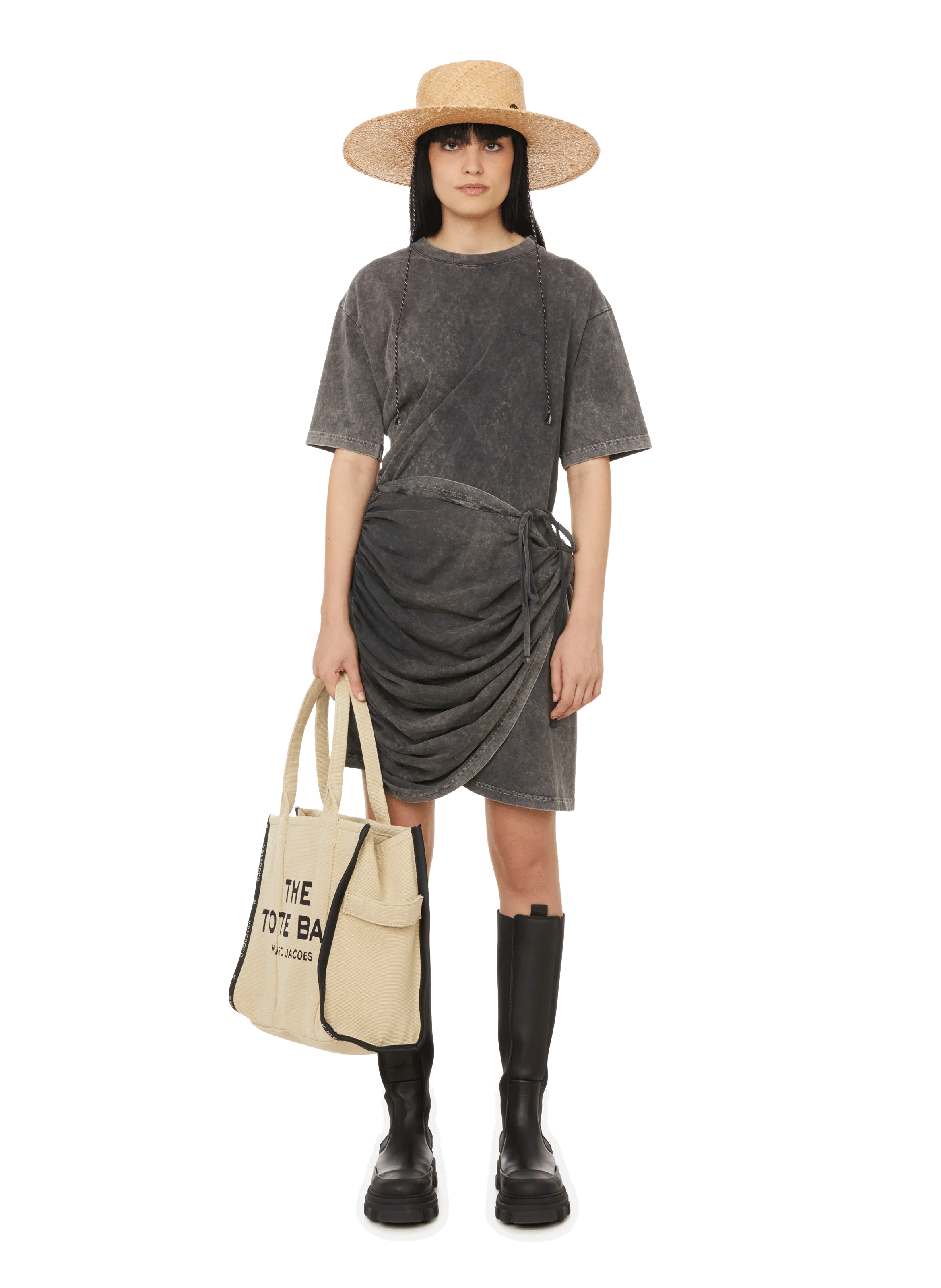 MARC JACOBS  Sac The Tote Bag en toile - Beige