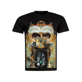 MICHAEL JACKSON - T-SHIRT NOIR DANGEROUS ALBUM