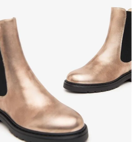 NeroGiardini : Bottines bronze