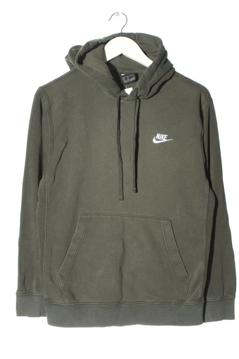 Nike Sweat à capuche blanc-taupe moucheté style décontracté