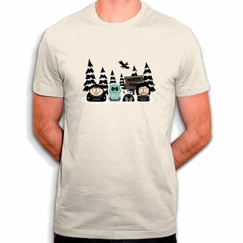 North park - t-shirt en coton bio - parodie south park &amp; game of thrones