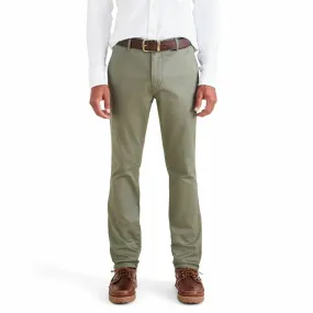 Pantalon chino skinny Original vert en coton | 3 Suisses