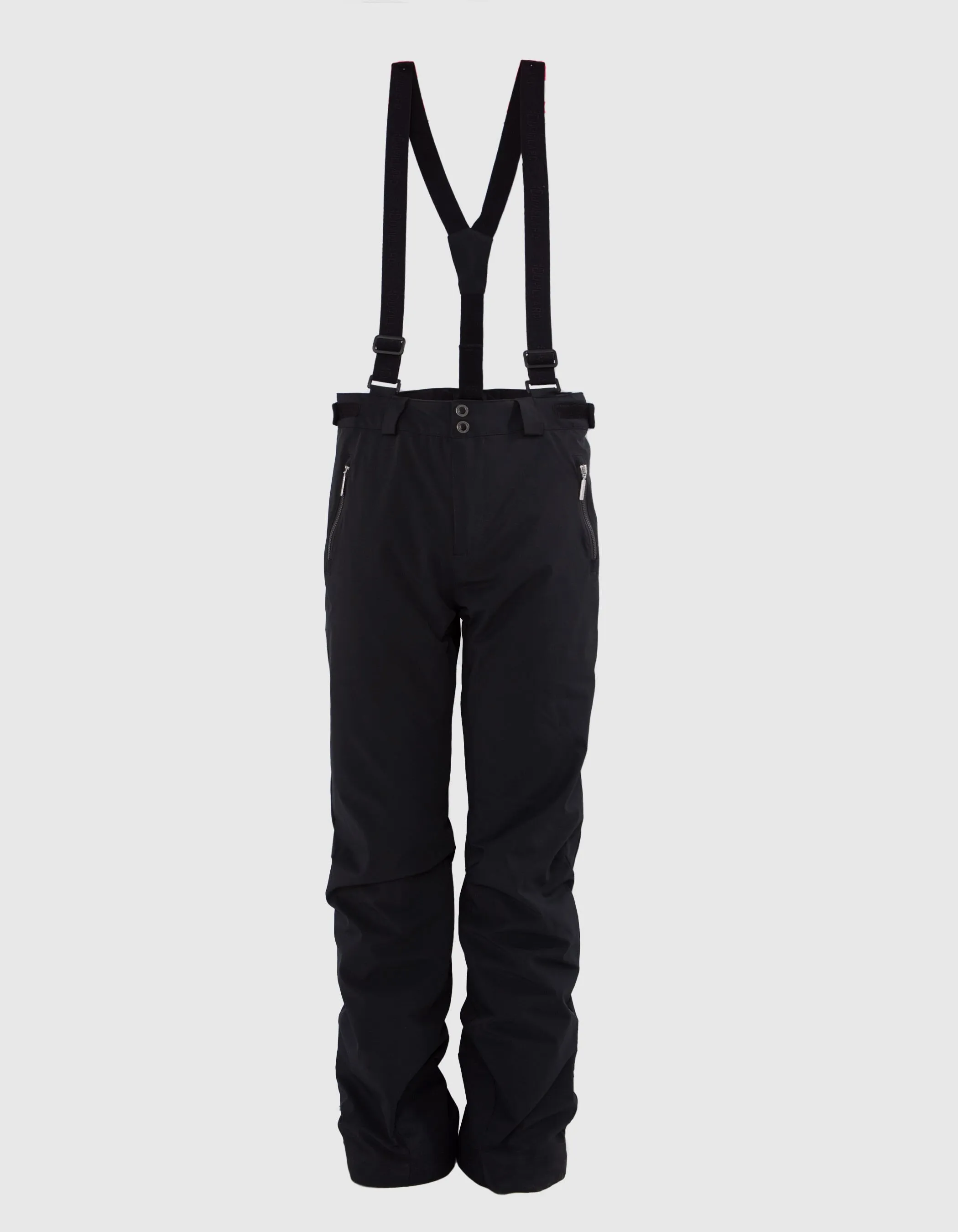 Pantalon de ski noir à bretelles IKKS x DUVILLARD Homme