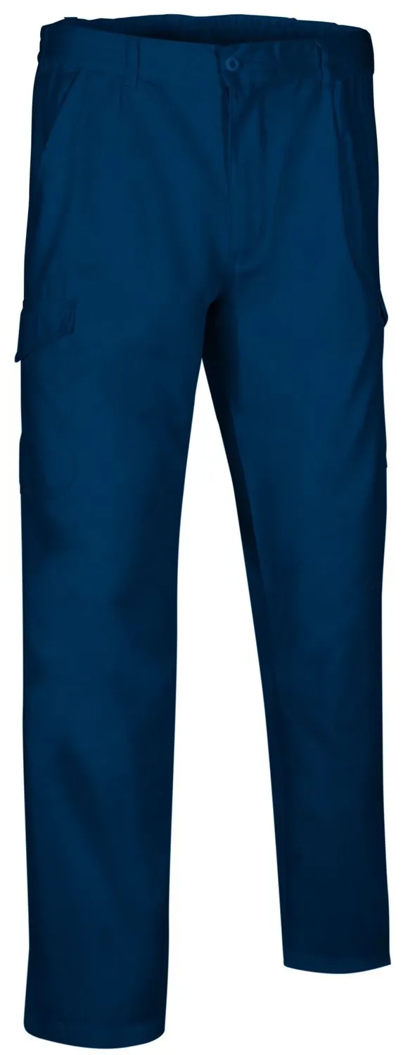 Pantalon de travail multipoches - Homme - QUARTZ - bleu marine 