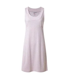 Robe sienna femme blanc/rose Craghoppers