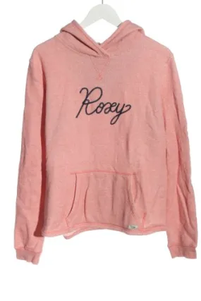 Roxy Sweat à capuche rose-noir moucheté style décontracté