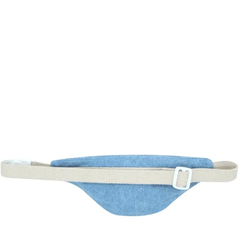 Sac banane enfant Hindbag Augustin 27 cm Denim Bleu