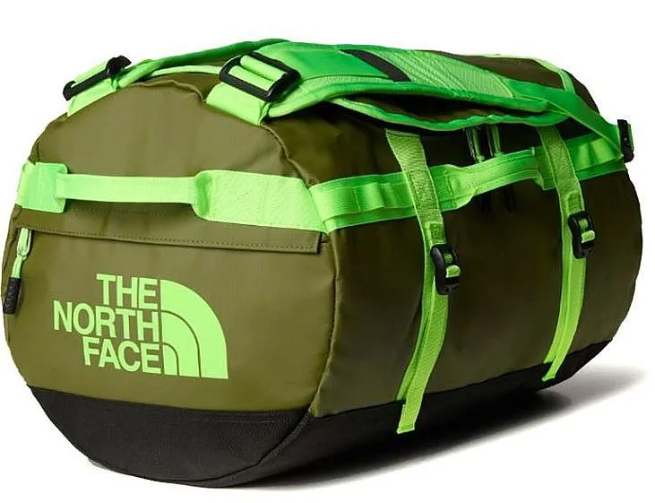 sac bandoulière  The North Face Base Camp Duffel S - Forest Olive/Safety Green/TNF Black