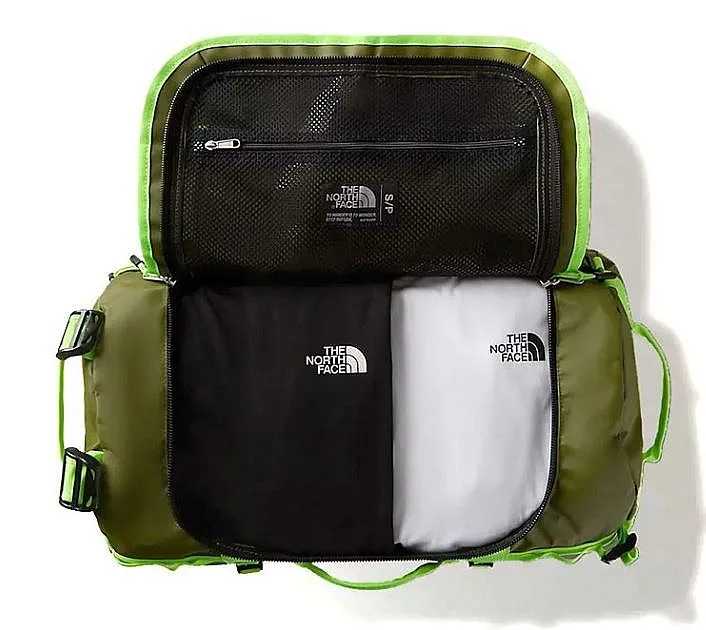 sac bandoulière  The North Face Base Camp Duffel S - Forest Olive/Safety Green/TNF Black