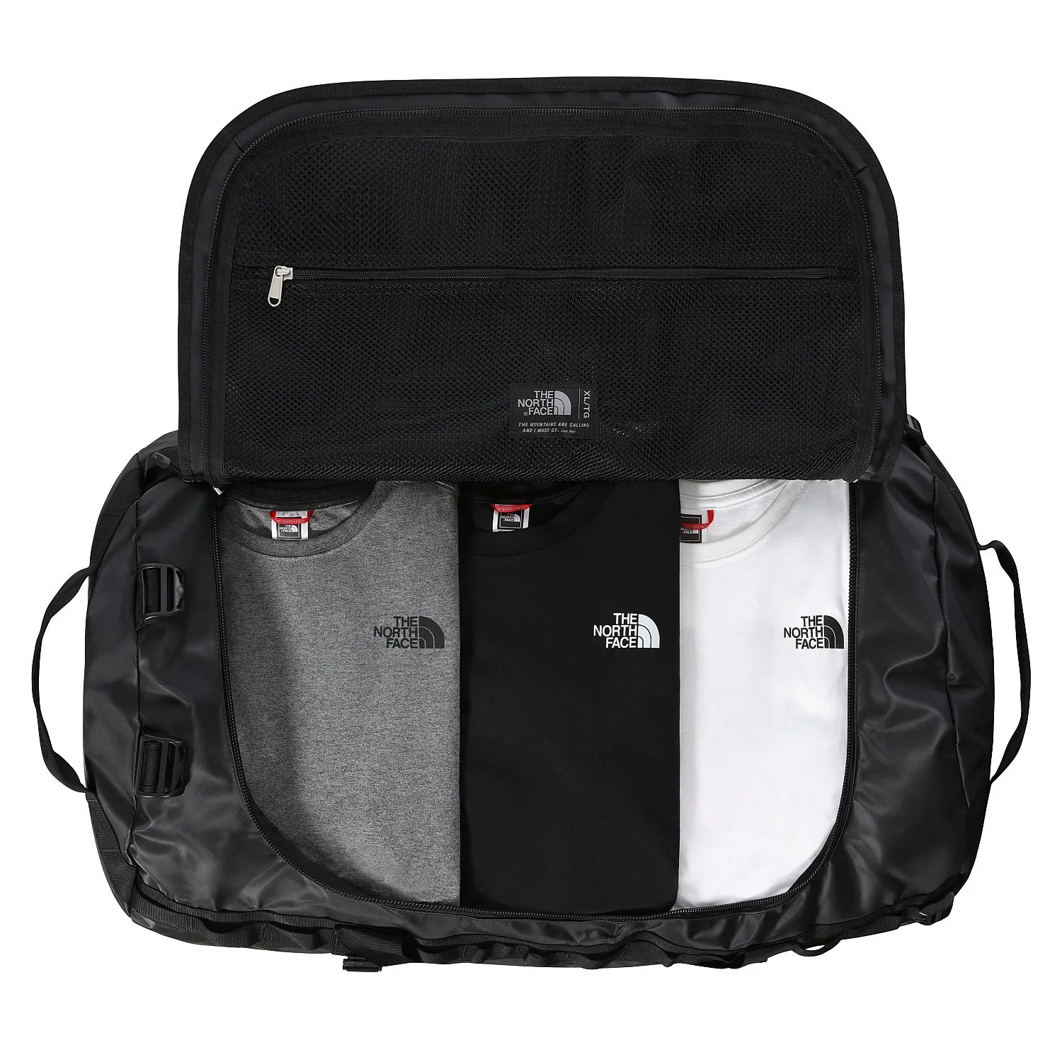 sac bandoulière  The North Face Base Camp Duffel XL - TNF Black/TNF White/NPF