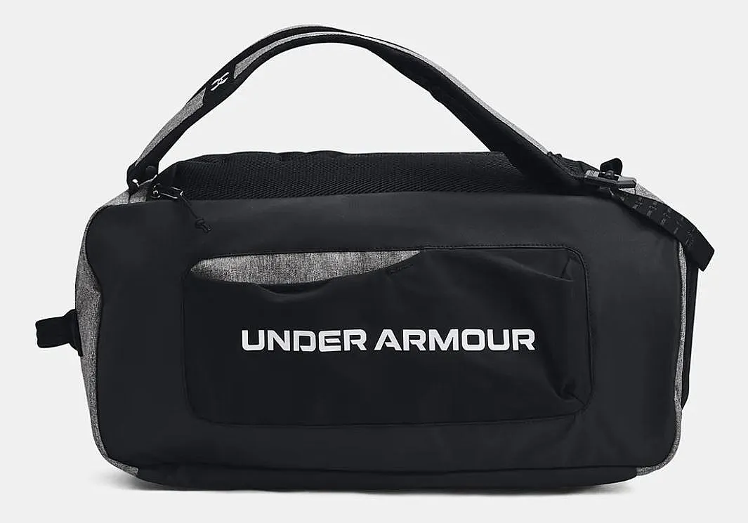 sac bandoulière  Under Armour Contain Duo SM Duffle - Castlerock Medium Heather/Black/White