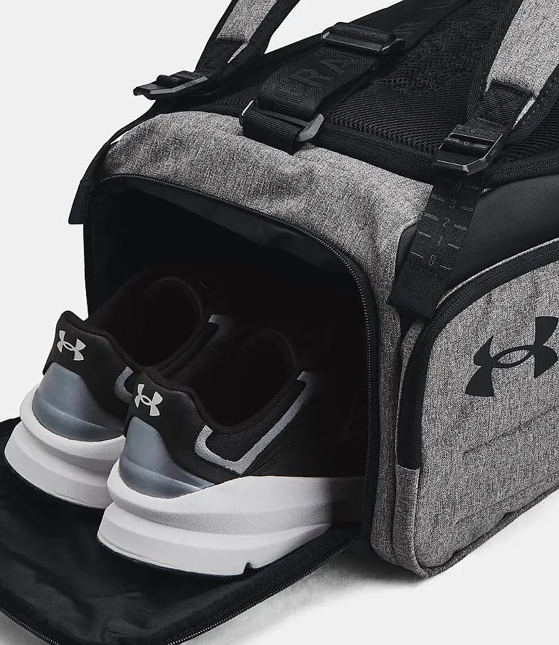 sac bandoulière  Under Armour Contain Duo SM Duffle - Castlerock Medium Heather/Black/White