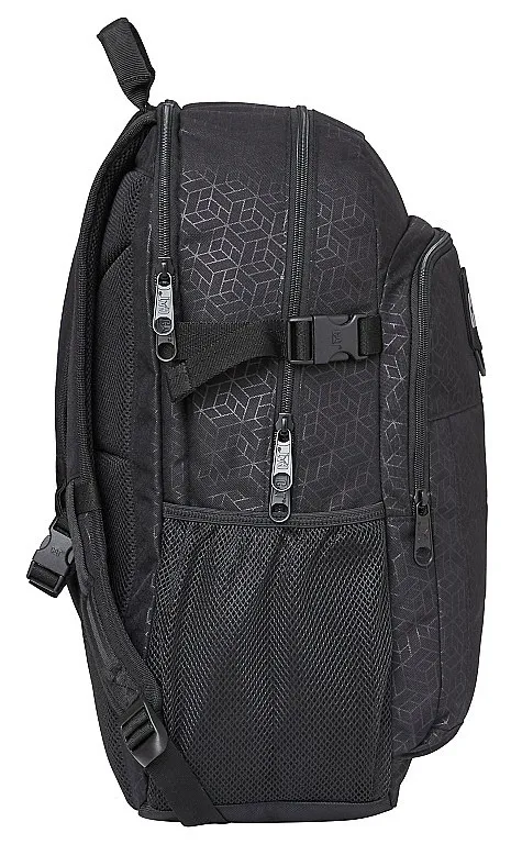 sac à dos Caterpillar Barry - Black Heat Embossed